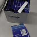 Labelife Label Maker Tape 12mm 0.47 Laminated White, Replacement for Brother P Touch Label Tape TZe-231 TZe231 TZe TZ Tape, Compatible with PT-D210 D220 H110 D200 D400 D410 D610BT, 12mm x 8m, 5-Pack (Black on White)