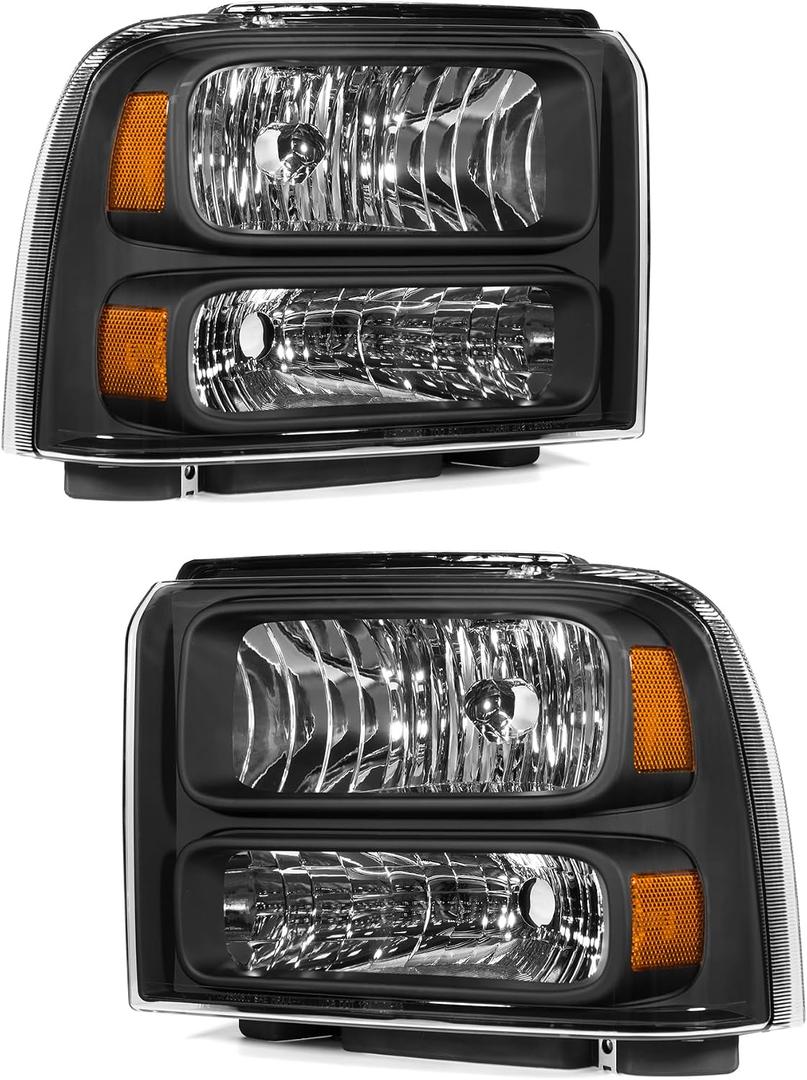 for 2005-2007 Ford F250 Headlights Size: 05-07
