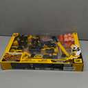 CAT Construction Toys, Little Machines Mega Set  40+ Pieces with XL Crane & Excavator, 10 Mini Vehicles, Road Signs, Cones, Boulders & Barricades, Indoor/Outdoor STEM Toy for Kids Ages 3 +