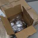 Yexiya 48 Packs Call Bell 3.35 Inch Diameter with Metal Anti-rust Construction Service Bell for Hotels, Schools, Restaurants, Reception Areas, Hospitals, Warehouses