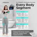 BodyAnalytix Pro - 8 Electrode Smart Scale for Body Weight - Digital Scale with Handles - 56 Metrics - Bathroom Scale with BMI, Body Fat, Muscle Mass Measurements - FSA/HSA Eligible
