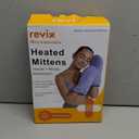 REVIX Microwavable Heating Mittens for Hand and Fingers, Heated Hands Mitts Warmers 1 Pair, Unscented Hand Muff (Orchid)