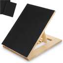 1 PCS Scratch Board for Dogs, Dog Scratch Pad Bamboo Dog Nail File Board Multi-angle Adjustable Include 2 Replacement Sandpapers for All Kinds of Dogs Sandpaper Polishing Instead of Nail Trimmer