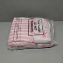 Peryiter 4 Pack Crib Sheets Girl Soft Baby Bed Sheet Set 52'' x 28" Nursery Crib Sheets for Standard Bed for Nursery Decor Baby Boys or Girls(Pink,Coquette Bow)