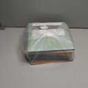 Stero Fabric Storage Bins 6 Pack Fun Colored Durable Storage Cubes with Handles Foldable Cube Baskets for Home, Kids Room, Closet and Toys Organization Cyan, Green, Yellow, Purple, Pink and Peachpuff