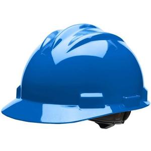 Bullard - S62 Series - Vented Safety Helmet - Color: Blue, Adjustable Size 6.5-8
