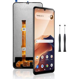(Fit for 4 Models) for Cricket Outlast 5G (Sn509c) and At&T Motivate Pro (Sn509a) Screen Replacement 6.75 Inch,for Cricket Icon 6 (Sl219c) and At&T Verge (Sl219a) LCD Screen Replacement Kit Repair
