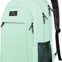 MATEIN Travel Laptop Backpack, 15.6 Inch Computer Backpack, Slim Lightweight Fashion Water Resistant Womens Traveling Backpack Casual Daypack for College Office, Mint Green