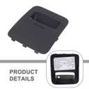 Interior Fuse Box Cover for Kia-Optima 84756-D5000WK Black ABS Replacement Part 2016-2020