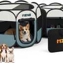 2-in-1 Dog Playpen, Cat Pet Puppy Playpen, Medium+Small, Grey
Detachable, Portable Pop-Up Crate Cage Tent for Small Animals, Indoor Outdoor Cats Enclosed Cage Kennel Tunnel
