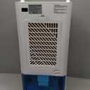 Garvee Evaporative Air Cooler, 10L (2.6Gal) Portable Cooler Fan with TOUCH SCREEN & Remote Control, 3 Speeds & 3 Modes, LED Display, Ice Packs & Casters Included, for Bedroom, Office, Home