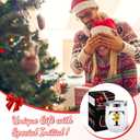 Zopeal Funny Personalized Coffee Mug Cup with Initials, Monogrammed Gift for Women Mom Teacher Birthday Christmas Wedding, 12 oz Stainless Steel Wine Tumbler with Brush Straw Gift Box(T)