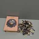 Wooden Puzzles for Adults, Jigsaw Puzzles, Owl Unique Animal Adult Puzzles, Irregular Creative Gift for Family Game, Christmas Birthday Gifts Home Decor