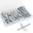 25pcs 3/16 Inch Hollow Wall Anchors for Drywall Ceiling