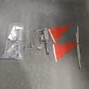 2 Pack Animal Spring Trap Reusable Dog Raccoon Coon Rabbit Traps Heavy Duty Animal Trap with 7'' Lever Handle for Garden Farmyard Field Outdoor (Silver Grey)