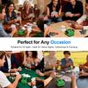Automatic Card Shuffler|1-2 Deck Electric Card Shuffle Machine|Portable Rechargeable Batteries of Poker,Blackjack,Uno,Skip-Bo,Phase 10 More Playing Shuffler for Home Game,Travel