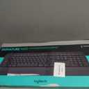 Logitech Signature K650 Comfort Full-Size Wireless Keyboard with Wrist Rest, BLE Bluetooth or Logi Bolt USB Receiver, Deep-Cushioned Keys, Numpad, Compatible with Most OS/PC/Window/Mac - Graphite