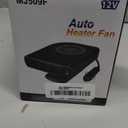 12V Car Heater, 150W Windshield De-Icer, 360 Rotation, 2 in 1 Fast Heating & Cooling Function Plug in Cigarette Lighter Car Defroster  Ideal for 12volt Cars, SUVs, Trucks, Taxis