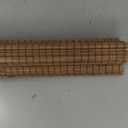 UNISHADES Cordless Bamboo Roman Shades for Windows, Blinds Size (21.5" W 64" H) Colour (Highfield Teak)
