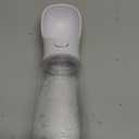 WePet Portable Dog Water Bottle, 19 OZ, Leak Proof Puppy Water Dispenser with Drinking Feeder for Pets Outdoor Walking, Hiking, Travel, Food Grade Plastic (#02 White)