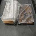 5 Tier Slim Rolling Storage Cart with Wood Top, Narrow Laundry Room Organizer for Tight Gaps, Metal Bathroom Gap Filler, Kitchen Pantry Trolley, Small Spaces (White)