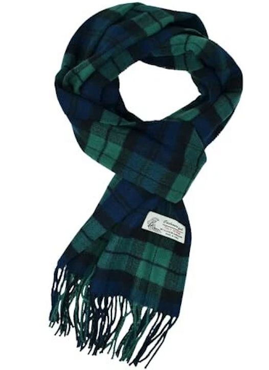 Glory Max Scottish Stewart Tartan Plaid Luxurious Winter Scarf Soft Cashmere Feel, Size 72"x12"