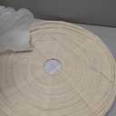 METHEDEECO Oval Linen Pendant Lamp Shade, 20" x 14", Beige