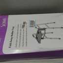 DMI Walker Tray, Rollator Tray, Mobility and Walker Accessory Tray Table Fits Most Standard Walkers, Folding with Two Cup Holders and Tool Free Assembly, 16 x 11.8 inch