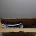 FUNLIO 2 in 1 Swing Set for Toddler & Baby Jumper, Heavy Duty Kids Swing & Bouncer with 4 Sandbags, Foldable Metal Stand for Indoor/Outdoor Play, Easy to Assemble and Store - Grey (Gray)