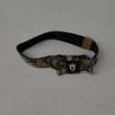 TSPRO Tactical Dog Collar 1.5 Inch Wide Thick Dog Collars with Heavy Duty Metal Buckle, Durable, Strong, Adjustable for Medium to Large Dogs (Military Green L)