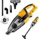 120W Cordless Handheld Vacuum Cleaner Compatible with Dewalt 20v Max Battery (Tool Only) Portable for Hard Floor Carpet Car Pet Hair Cleaning