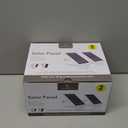 Wasserstein Solar Panel Compatible with Ring Spotlight Cam/Plus/Pro Battery, Stick Up Cam/Pro & Outdoor Cam Plus Battery - Continuous Power for Ring Surveillance Camera (2-Pack, White)