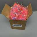 Gloreyan 20FT Pink Christmas Tinsel Garland Metallic Tinsel Twist Garland Glitter Foil Hanging Decoration for Xmas Tree Decoration Wedding Party Supplies