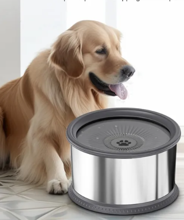 6.5L Stainless Steel Dog Water Bowl