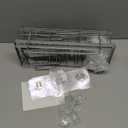 EUDELE 5-Pack Rustproof Stainless Steel Shower Caddy – No Drill Adhesive Bathroom Organizer with Large Capacity, Spacious Shower Shelves for Inside Shower, Kitchen & Home Decor Storage-XL Size