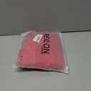 Women One Shoulder One Piece Swimsuit Tummy Control Bathing Suits Modest Full Coverage Cutout Swimwear (Red)