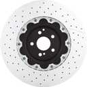 Brembo 09.9313.33 Floating two piece UV Coated Pillar Vented drilled + Slotted Front Brake Rotor MERCEDES-BENZ OE# A2304211212