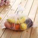 12" X 16" Plastic Produce Bag on a Roll, Bread and Grocery Clear Bag, 350 Bags/Roll, Total 4 Rolls