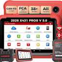 Launch X431 PROS V5.0 2026 Bluetooth Bidirectional Scan Tool with ECU Code
2 Yrs Update, CANFD DOIP OBD2 Scanner, FCA SGW, 38+ Reset for All System Car Diagnostic, Upgraded of PROS Elite, Same as V+