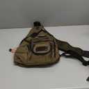 Large Sling Backpack, Sling Chest Bag Shoulder Crossbody Daypacks Fits 14.1-Inch Laptop for Travel Outdoor Men Women (2555 Army Green)