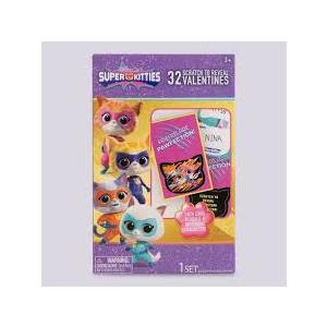 Exchange Cards Super Kitties Scratch 4 Pack