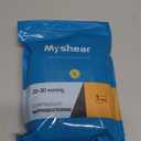 Myshear Medical Compression Pantyhose for Women Men, 20-30 mmHg Graduated Compression Tights, Closed Toe Compression Stockings, Support Hose, High Waist Compression Leggings for Varicose Veins, Edema (X-Large, Black)