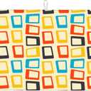 Mid Century Modern Dish Drying Mat for Kitchen Counter Decorative Drying Pad 18x24 Inch Absorbent Reversible Retro Dish Drainer Rack Mats