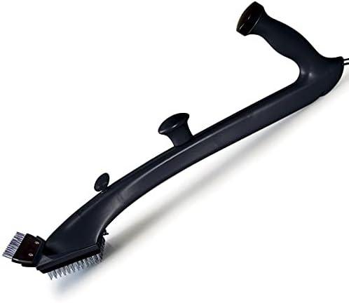 Grill Daddy Pro Made in USA - Ultimate Grill Brush for Outdoor BBQs & Grilling Accessories, Steam Cleaning Power, 22" Handle 2 Pack