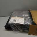 Veehoo Dog Ramp for Bed Couch Height Adjustable from 17" to 23", Foldable Stairs for Dogs to Get on Bed 17" Extra Wide, Portable Pet Doggie Steps Indoor with Non Slip Pad, Support up to 150 lbs (Gray)