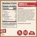 Kodiak Cakes Granola Pouch, Chocolate, High Protein, 100% Whole Grains (Pack of 5 pouches) (EXP 10/01/26)