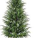 5FT Artificial Topiary Trees for Outdoor Front Porch Dcor, Real Touch Norfolk Pine Tree, UV Rated Fake Potted Plants for Indoor and Outdoor Use