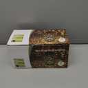 2 Pack Outdoor Solar Hanging Lantern Lights Metal LED Decorative Lamp for Garden Patio Courtyard Lawn and Table with Hollowed-Out Design (Sunset Blaze)