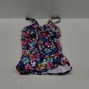 Tempt Me Women Tankini Top Only Flowy Swim Tops V Neck Bathing Suit Top,(Large)