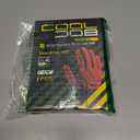 COOLJOB A5 Cut Resistant Gloves with Impact Resistant TPR, Touchscreen Nitrile Dipped Safety Work Gloves with Grip, 1/3 Pair (Medium)